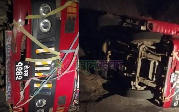 बैतडी मिनी ट्रक दुर्घटना : घाइते दुई जना धनगढी रेफर 